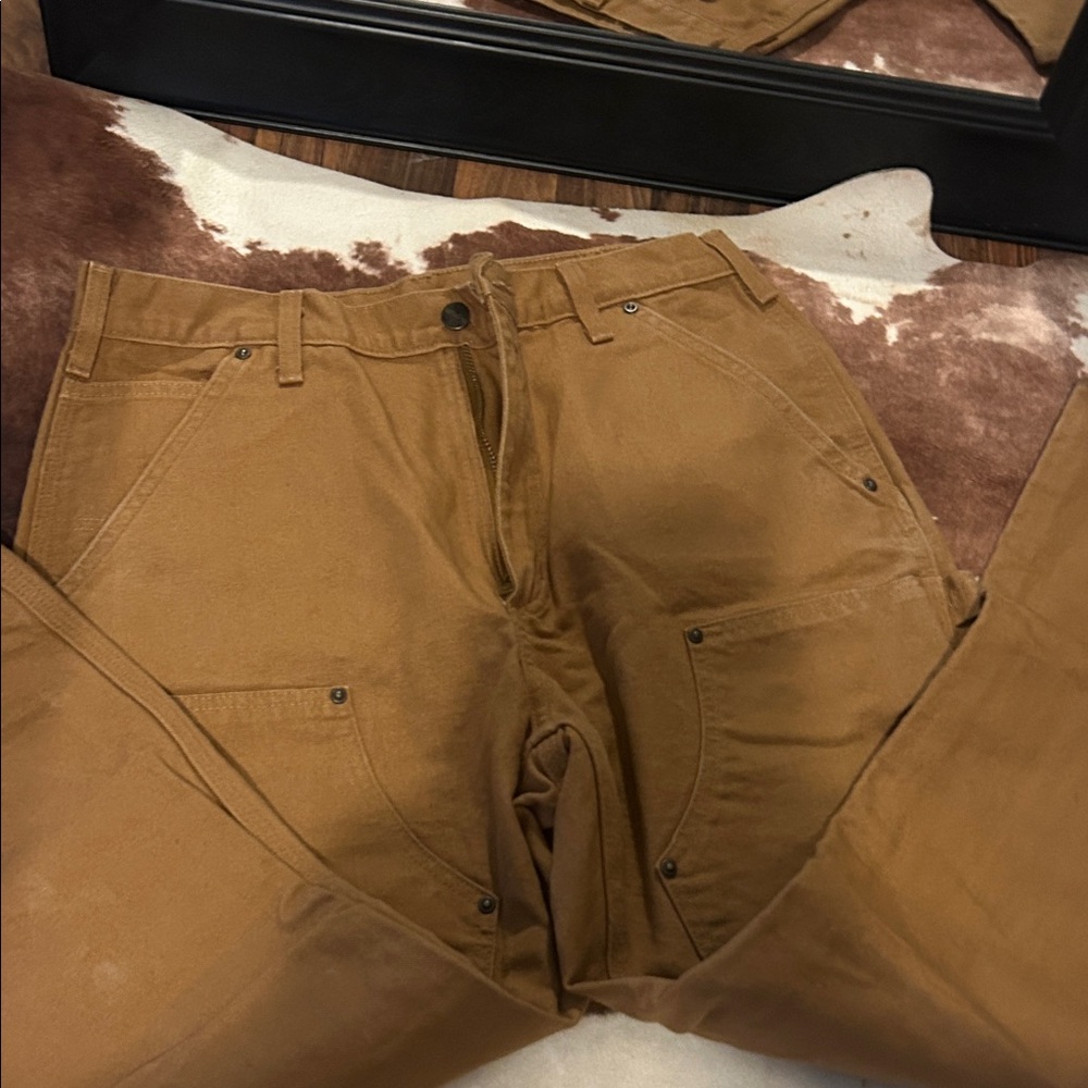 Carhartt Men's Tan Relaxed Jeans